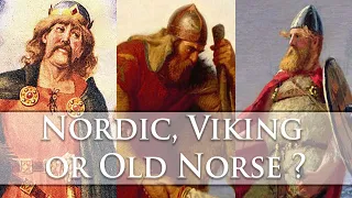 Nordic, Viking or Old Norse? Which one is the better term?