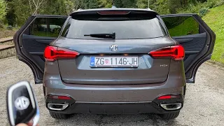 MG HS 2024 (FACELIFT) - PRACTICALITY test, rear seats adjustments & TRUNK SPACE