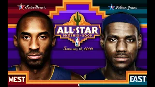 2009 NBA明星賽 傳奇之戰｜ Kobe, O'Neal, James, Iverson, 姚明, Wade, Garnett, Howard, Paul, Stoudemire, Duncan.