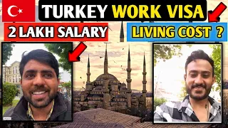 Turkey Work Visa & visit visa Requirments In 2023 || Turkey TRC || Jobs & Salaries in Turkey