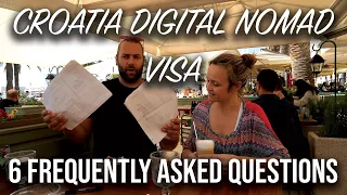 Croatia's Digital Nomad Permit Application FAQ