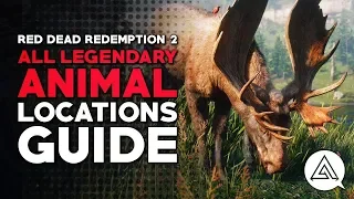Red Dead Redemption 2 | All Legendary Animal Locations Guide & Hunting Tips