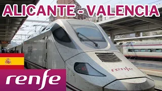 On board the RENFE EUROMED Alicante - Valencia (ESPANA)