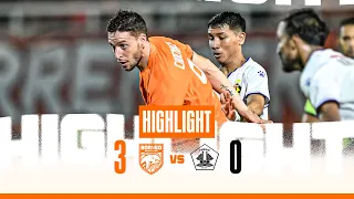 Hattrick Felipe Cadenazzi | Highlight Liga 1 2023/2024 | Borneo FC 3 - 0 Persik Kediri