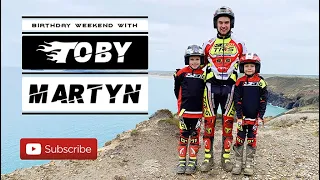 BEST weekend on the trials bikes with TOBY MARTYN