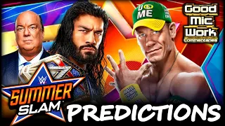 WWE SummerSlam 2021 PREDICTIONS