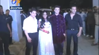 Salman Khan's Sister Arpita's Weds Ayush @ Falaknuma Palace Of Hyderabad