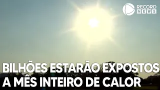 Mais de dois bilhões de pessoas vão estar expostas a um mês inteiro de calor até 2030