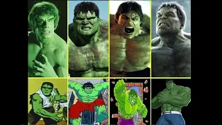 HULK – Evolution in series, movies and cartoons (1966-2019)