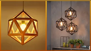 Lampshade Making From Tongue Stick - Lamp Making - Chandelier Making - #lampshadefikirleri