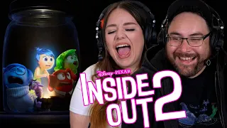 Inside Out 2 Official Trailer Reaction | They are in a glass bottle of emotions!