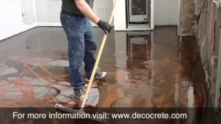 Designer Epoxy Installation