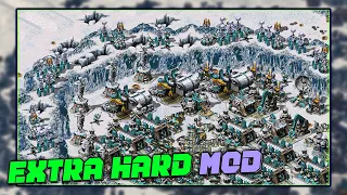 Red Alert 2 | Extra Hard Mod | WALL OF TESLA | 1 vs 7 brutal ai