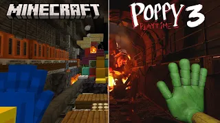 Poppy Playtime: Chapter 3 Full Map Minecraft - Train Station