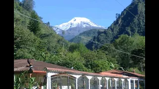 Almoçando nas alturas em Cañon del Combeima - Ibagué - Colômbia.