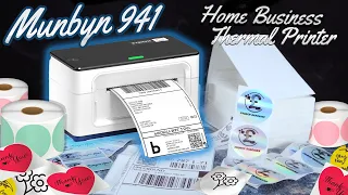 Munbyn 941 Bluetooth Thermal Printer, The best choice for small businesses who use mobiles