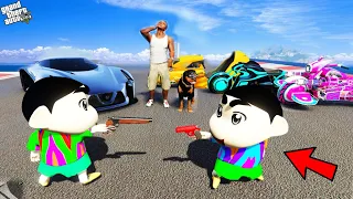 GTA 5 : Pinchan & Shinchan Fight Don To Save Franklin in GTA 5 ! (GTA 5 mods)