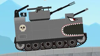 Серый ТАНК vs Дракона Босса #7 Labo tank на Машинки Кида