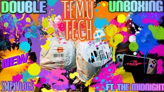 FIRST TEMU HAUL & UNBOXING! TECH, FASHION, STICKERS & MORE! JAN. 2024