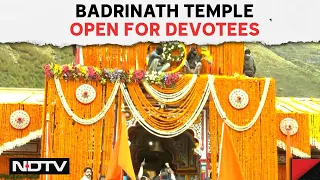 Badrinath Dham | Portals Of Badrinath Dham Open Amid Rituals And Prayers