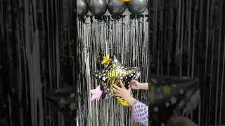 Balloon decoration ideas #decorationideas #partydecoration #newyear #shorts #viral #youtubeshorts