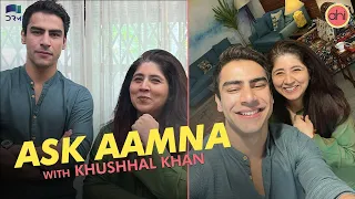 Khushhal Khan Asks Aamna … I Love & Marriage I Dumba Karahi I Barzakh & Muhabbat Gumshuda Meri