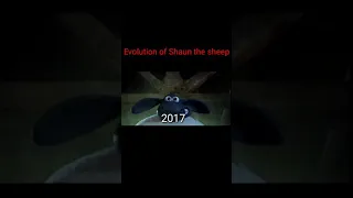 Evolution of Shaun the Sheep #shorts #evolution