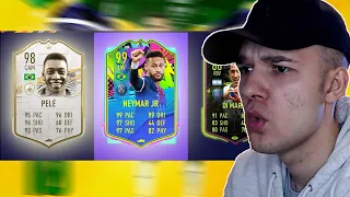 PELE + NEYMAR 99 = ❤️ LA DRAFT FIFA 21 !!!