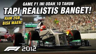 UDAH 10 TAHUN GAME F1 INI REALISTISNYA BERANI + RAMAH SPEKNYA GES! - F1 2012 Gameplay (PC) Indonesia