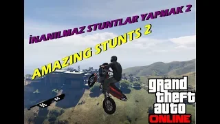 GTA 5 İNANILMAZ STUNTLAR YAPMAK (EPİC STUNTS ) 2 ####