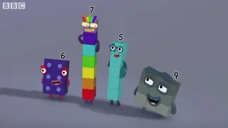 Numberblocks | Full Episodes | S5 EP26: One Giant Step Squad reversed