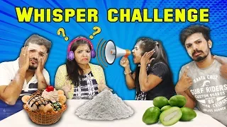 WHISPER CHALLENGE 2 WITH A TWIST | FUNNIEST WHISPER COMPETITION