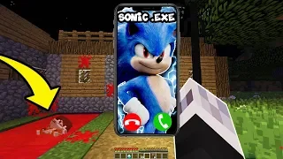 ¿Quien me llamo a las 3 AM? EN MINECRAFT TROLL SONIC .EXE