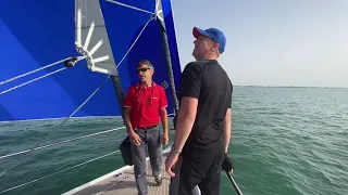 We've tried our downwind sails - the Code 0 and a mighty Gennaker. Part 3.