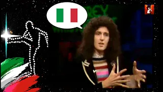 Brian May - Intervista "PARLA" in ITALIANO