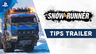 SnowRunner - Tips Trailer | PS4