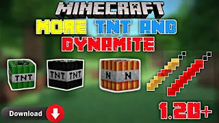 More TNT And Dynamite Mod | Download In Minecraft Pocket Edition 1.20