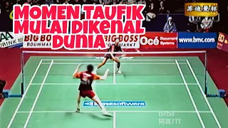 Momen TERBAIK TAUFIK HIDAYAT kalahkan Lawan Terberat Asal China. TRICKSHOT pertandingan final!