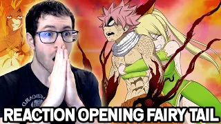 REACTION OPENING FAIRY TAIL 100 YEARS QUEST ANIME [FANMADE] !