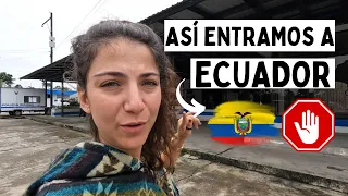 😰After 5 HOURS WE CROSSED the BORDER between COLOMBIA and ECUADOR 💥[San Miguel PUTUMAYO]