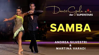 Andrea Silvestri & Martina Varadi - DanceGala der Superstars 2022 Düsseldorf - Show Samba