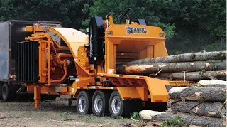 Amazing Dangerous Biggest Wood Chipper Machines, Fastest Tree Shredder Machines Working