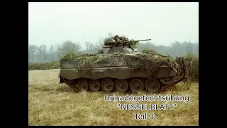 Brigadegefechtsübung "Nesselblatt",  Panzerbataillon 183, Panzerbrigade 18 "Holstein". Teil 3