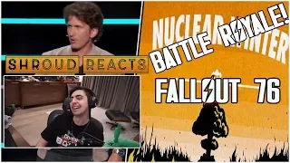 Shroud Reacts to Fallout 76 Nuclear Winter Battle Royale Mode Reveal at Bethesda E3 2019