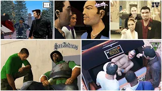 ALL GTA GAMES FINAL MISSIONS!  GTA III, VC, SA, IV, V.