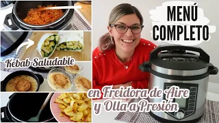 MENÚ COMPLETO en FREIDORA DE AIRE *FRYCOOK MASTERPRO 12 en 1* OLLA EXPRESS + FREIDORA SIN ACEITE