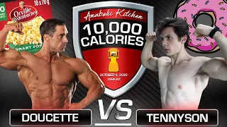 HERE IT IS! || 10,000 Calorie Anabolic Kitchen CHALLENGE! || Coach Greg VS Will Tennyson