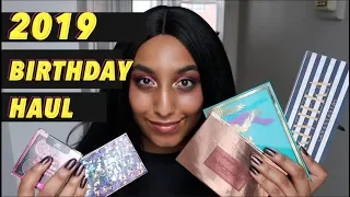 2019 birthday haul | colourpop, wet n wild, ABH...and PR?