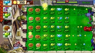 Fighting Zombies To Get The Zombies Letter| Plants vs Zombies | Day (Level 9) | YNM Gaming