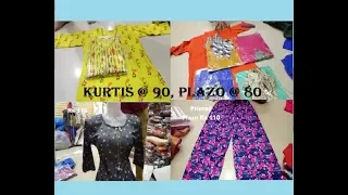 Hyderabad Madina Kurtis, Plazos and Dhotis @ Rs 90 | Wholesale Only |